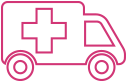 Icon of an ambulance